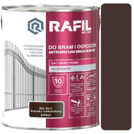 rafil-farba-do-bram-i-ogrodzen-antykorozyjna-2w1-braz-ral-8017-3l-polmat-do