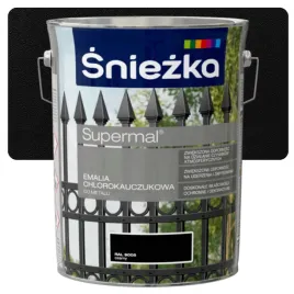 sniezka-supermal-emalia-chlorokauczukowa-czarny-ral9005-polysk-5l