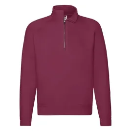 bluza-meska-zip-neck-sweat-burgundowy-r-xl