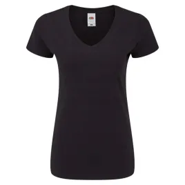 koszulka-damska-iconic-v-neck-czarny-r-2xl