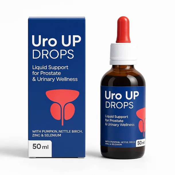 Uro Up Drops zadbaj o prostatę po męsku 50 ml kropli Zdrowy układ moczowy Mega HIT