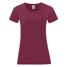 koszulka-damska-iconic-burgundowy-r-2xl