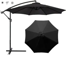 poszycie-parasola-ogrodowego-8-ramion-300cm-czarne