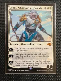 mtg-ajani-adversary-of-tyrants-0157-mythic-or-jumpstart-2025-j25