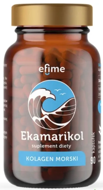Kolagen morski 90 kaps Ekamedica Ekamarikol Efime