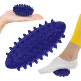 pilka-z-kolcami-4fizjo-115-cm-x-5-cm-niebieski