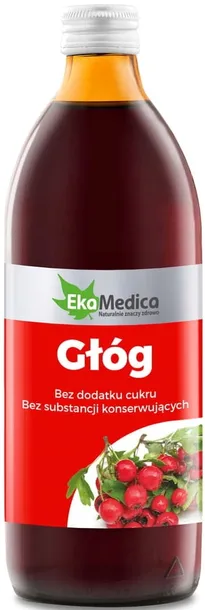 EKAMEDICA Głóg sok 1 l