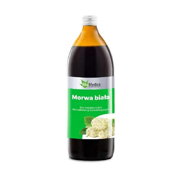 Morwa Biała Sok EkaMedica 1000 ml