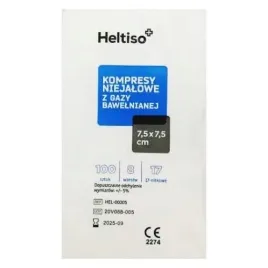 kompresy-gazowe-niejalowe-75x75-cm-heltiso-100-szt