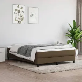 vidaxl-rama-lozka-bez-materaca-ciemnobrazowa-140x200-cm-tkanina