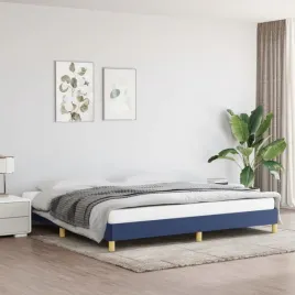 vidaxl-rama-lozka-bez-materaca-niebieska-200x200-cm-obita-tkanina