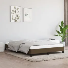 vidaxl-rama-lozka-bez-materaca-ciemnobrazowa-140x200-cm-tkanina