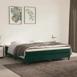 vidaxl-lozko-kontynentalne-ciemnozielone-160x200-cm-aksamit