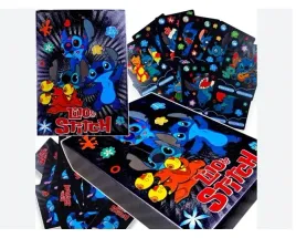 karty-lilo-i-stitch-czarne-mega-zestaw-55-szt