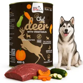 syta-micha-chef-mokra-karma-dla-psa-jelen-z-warzywami-pelnoporcjowa-400g