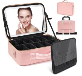 organizer-na-kosmetyki-z-lustrem-led-kuferek-podrozny-3-tryb-swiatla-roz-xl
