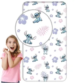 przescieradlo-bawelniane-z-gumka-90x200-lilo-i-stitch-biale-kolorowe