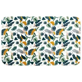 dywanik-mata-45x70-liscie-zielony-kolorowy