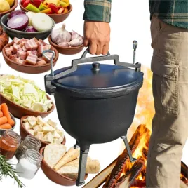 kociolek-zeliwny-na-ognisko-grill-z-powloka-emaliowana-12kg
