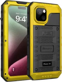 beeasy-metalowe-etui-wodoodporne-do-iphone-15-pancerne-360-zolte