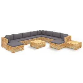sofa-ogrodowa-tekowa-5-elementowa-ciemnoszary