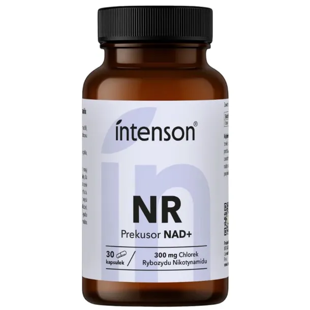 Intenson NR-Nad+ 300mg Suplement Diety Energia i Kondycja Umysłowa 30 kaps