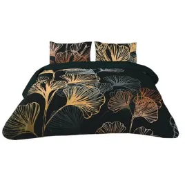 posciel-satynowa-220x200-liscie-milorzebu-czarna-zlota-prestige