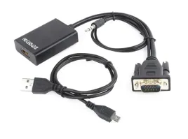gembird-adapter-vga-greater-hdmi-z-audio-czarny-0-15m
