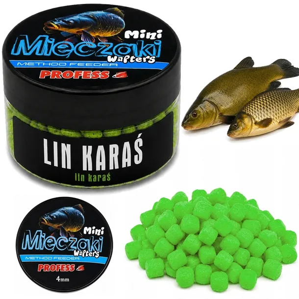 mini WAFTERS mięczaki PROFESS miękka przynęta haczyk Feeder LIN KARAŚ