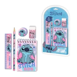 zestaw-pismienniczy-dla-dzieci-przybory-szkolne-lilo-i-stitch-disney-5-el