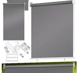kesser-markiza-balkonowa-100x240-cm-szara-roleta-boczna-wodoodporna