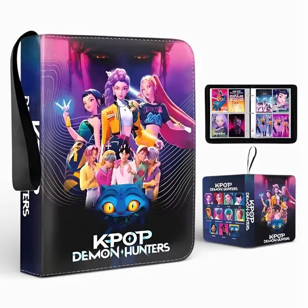 Album na 400 kart K-POP DEMON HUNTERS segregator na karty kolekcjonerskie