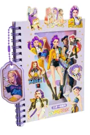 notes-a6-wielokolorowy-kpop-demon-hunters-notes-naklejki