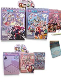kpop-demon-hunters-notes-hologram-zestaw-z-naklejkami-roombox-tik-tok-hit