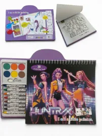 kolorowanka-kpop-demon-hunters-huntrix-malowanka-farby-kredk