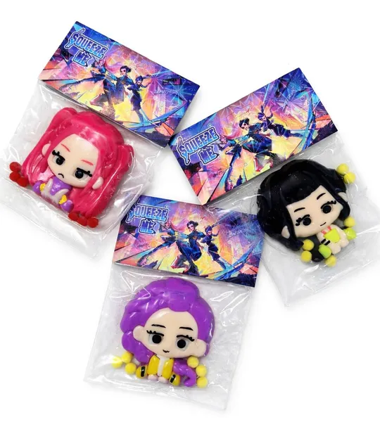 GNIOTEK squish KPOP DEMON HUNTERS – RUMI / MIRA / ZOEY figurki
