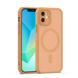 nakladka-mag-matt-do-apple-iphone-12-61-brazowa