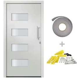 drzwi-zewnetrzne-pvc-aluminium-100x200-biale