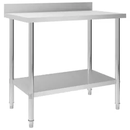 stol-roboczy-100x60x93-cm-srebrny-stal-nierdzewna