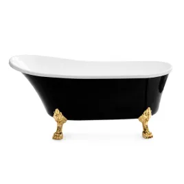 czarna-wanna-retro-wolnostojaca-150-cm-akrylowa