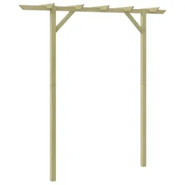 drewniana-pergola-205x40x203-cm-zielona