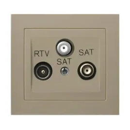 ospel-kier-bezowy-gniazdo-rtv-sat-z-dwoma-wyjsciami-sat-gpa-w2s-01