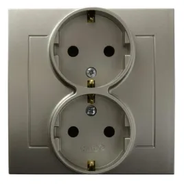 ospel-kier-satyna-gniazdo-podwojne-schuko-gp-2ws-45
