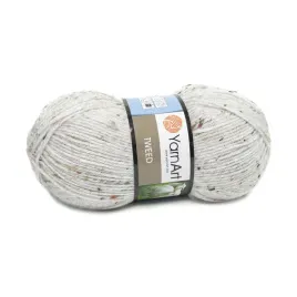 100g-welna-akryl-yarnart-tweed-biel-220