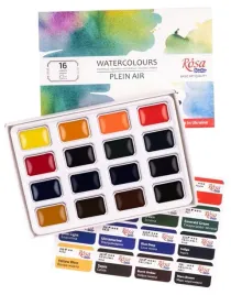 farby-akwarelowe-w-kostkach-rosa-studio-16-kolorow-x-25-ml-plener