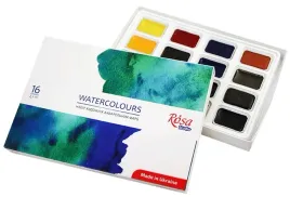 farby-akwarelowe-w-kostkach-dla-artystow-rosa-studio-16-kolorow-x-25-ml