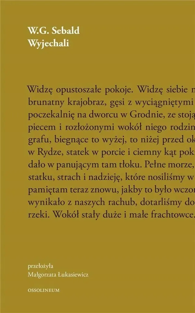 wyjechali