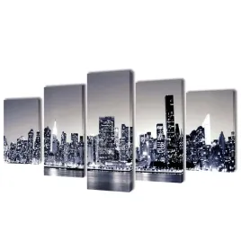 zestaw-plocien-sciennych-nowy-jork-5-czesciowy-100x50-cm