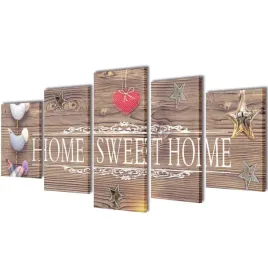 5-czesciowy-zestaw-plocien-scianek-sweet-home-100x50cm