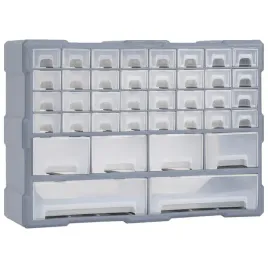 organizer-z-40-szufladami-szary-52x16x375-cm